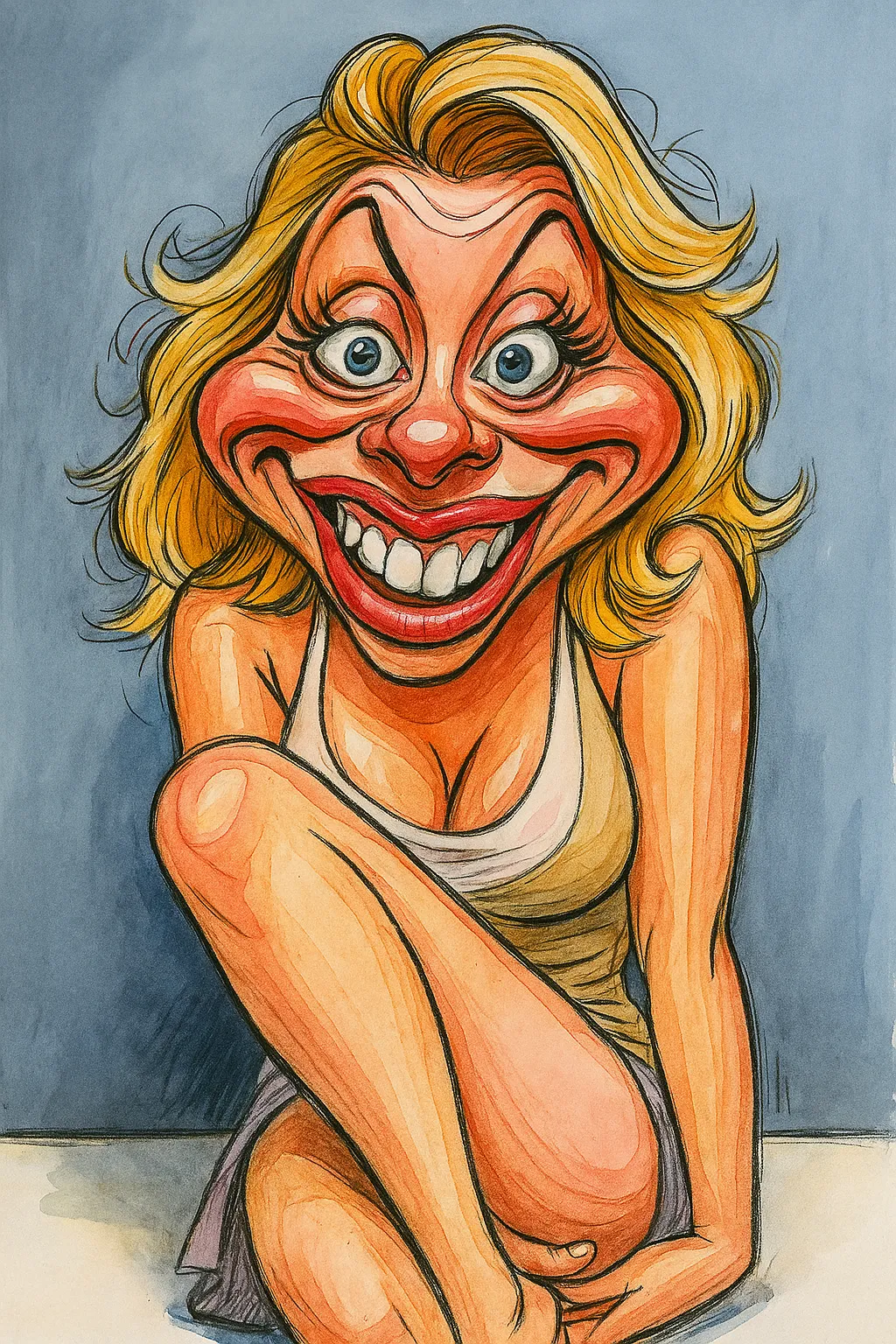 Muestra del Creador de Caricaturas con IA – Galería de caricaturas - Example 1