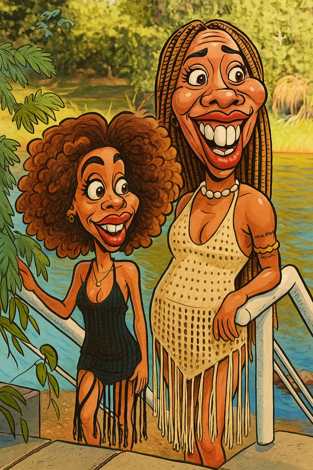 Muestra del Creador de Caricaturas con IA – Galería de caricaturas - Example 11
