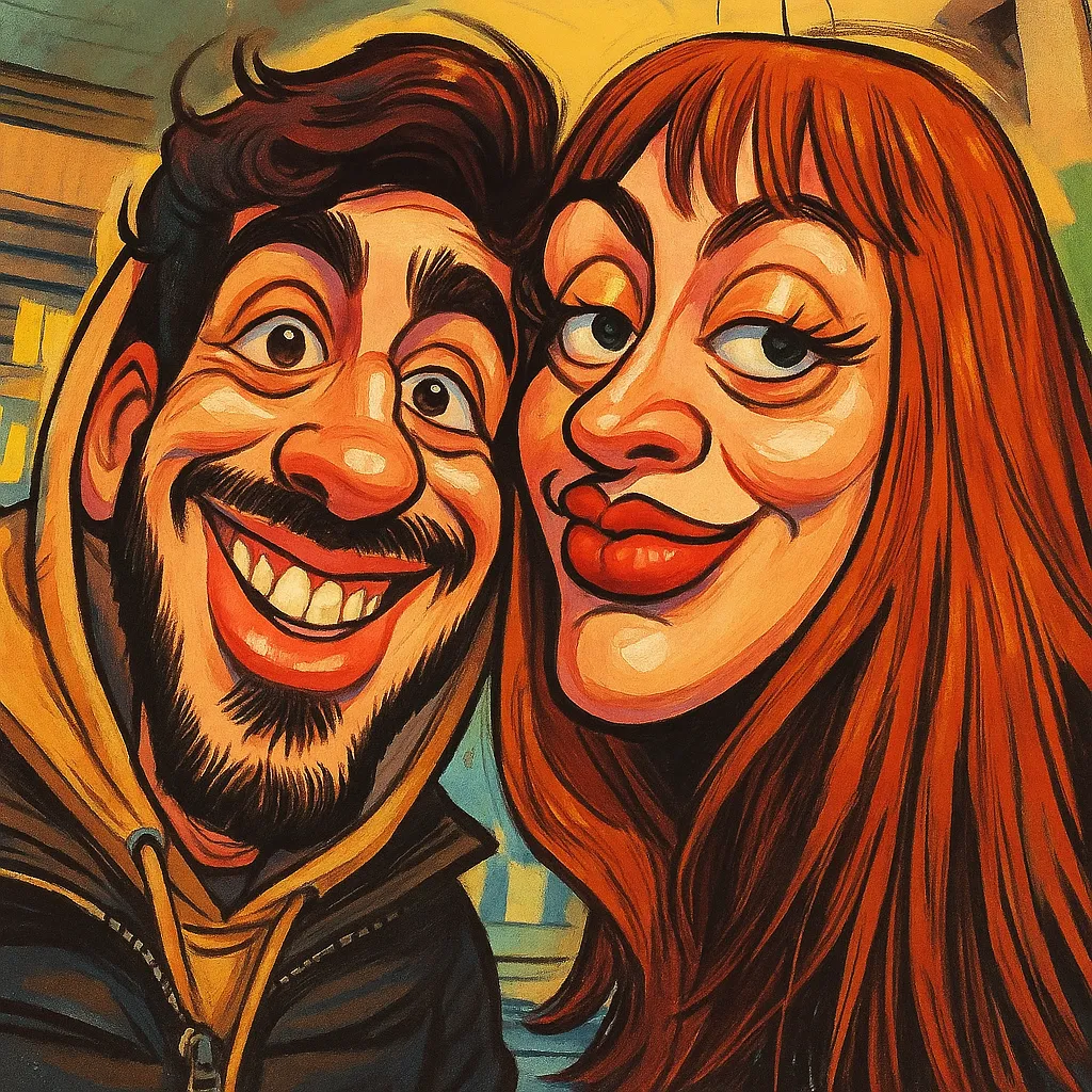 Muestra del Creador de Caricaturas con IA – Galería de caricaturas - Example 13