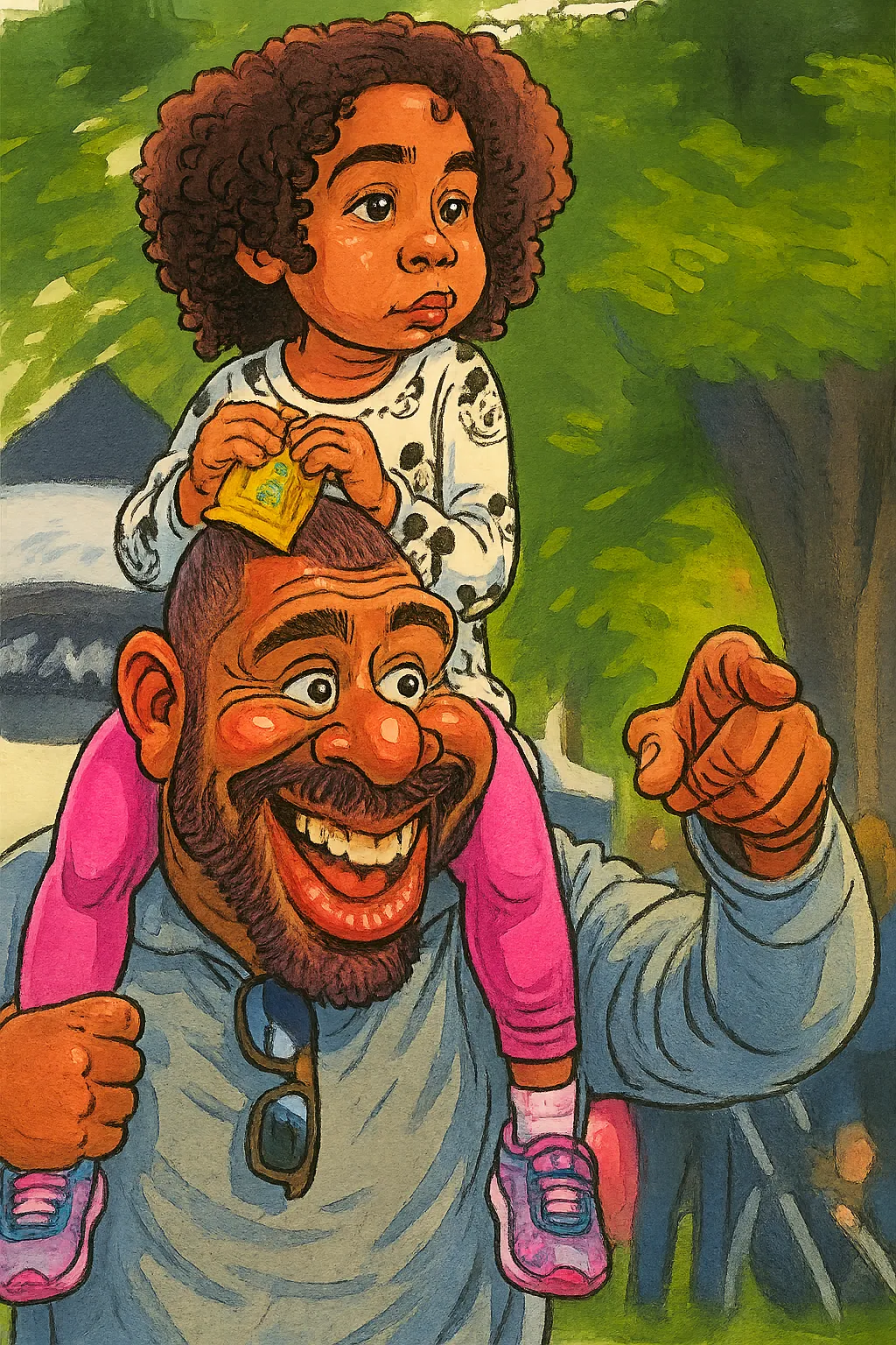Muestra del Creador de Caricaturas con IA – Galería de caricaturas - Example 14