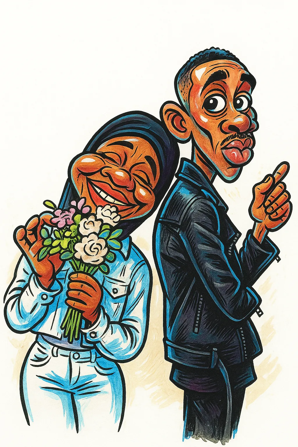 Muestra del Creador de Caricaturas con IA – Galería de caricaturas - Example 16