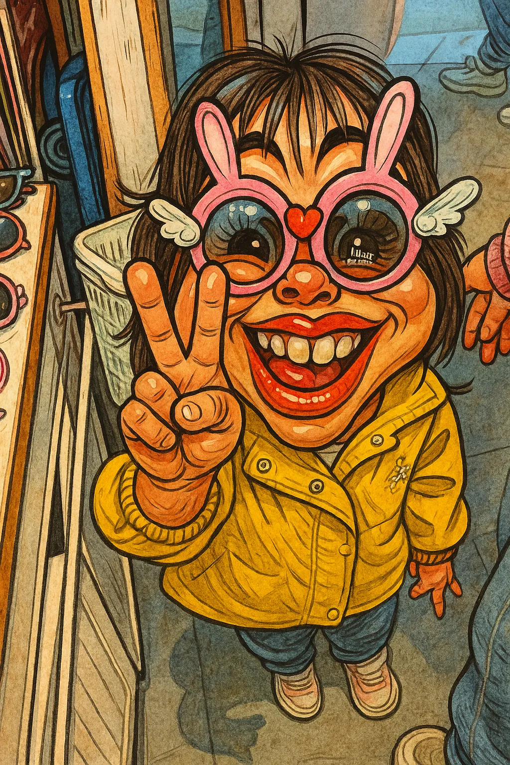 Muestra del Creador de Caricaturas con IA – Galería de caricaturas - Example 23