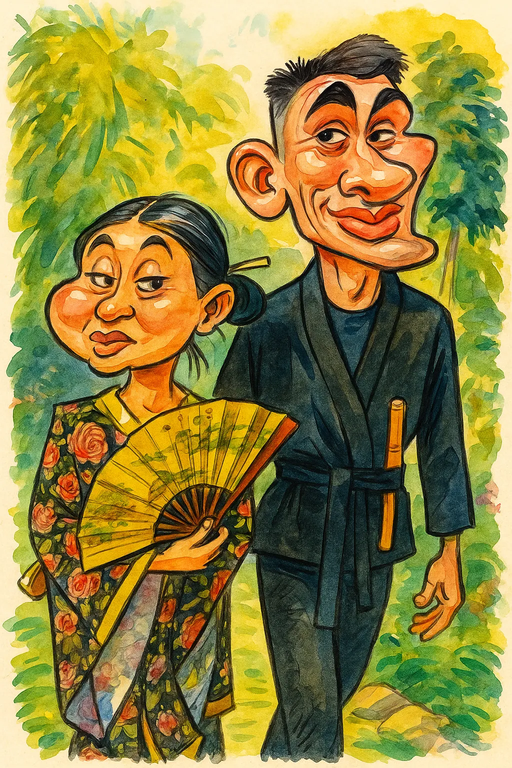 Muestra del Creador de Caricaturas con IA – Galería de caricaturas - Example 7